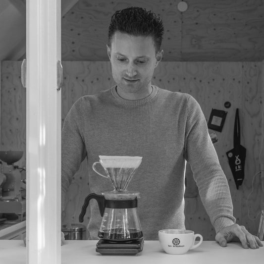 Koffie met liefde bereid kost even tijd